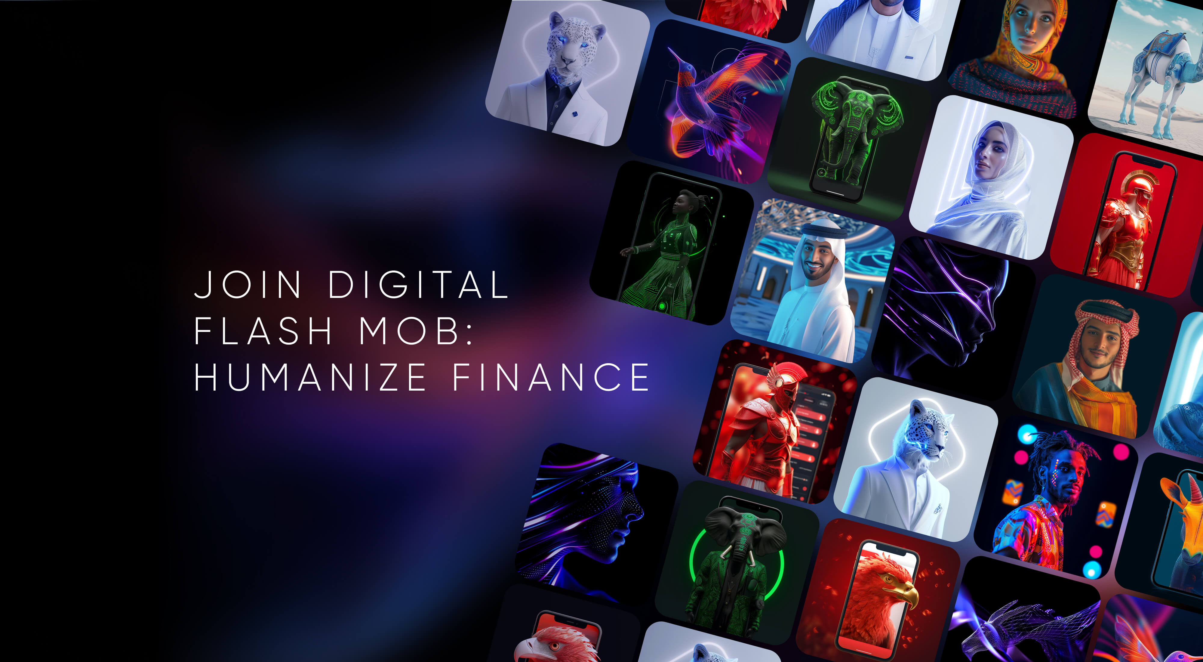 Join the Digital Flash Mob: #HumanAIzeFinance • UXDA | Financial UX Design