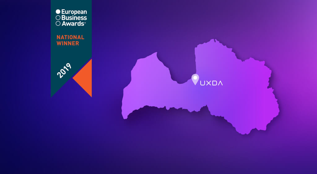 UXDA Becomes The National Winner Of The 2019 European Business Awards