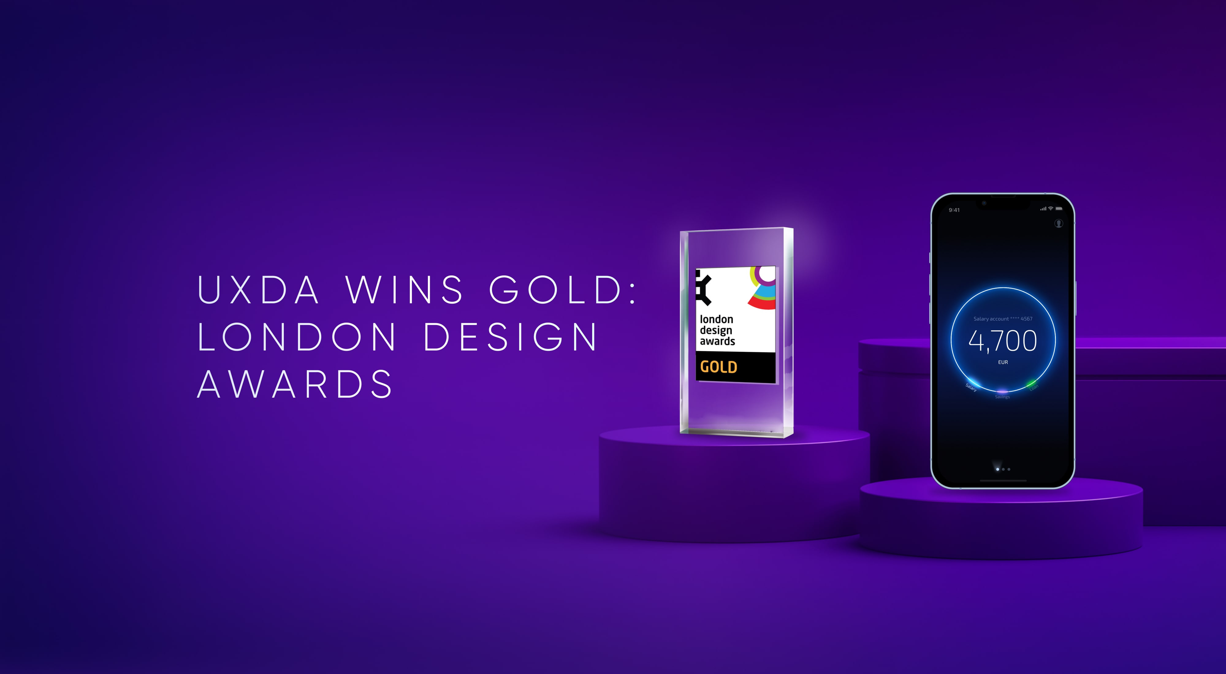 UXDA Wins Gold at the London Design Awards 2018